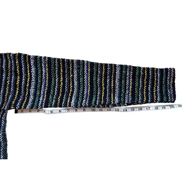 Vel Mex Hoodie Textured Black Multicolor Pull Over - Picture 11 of 15